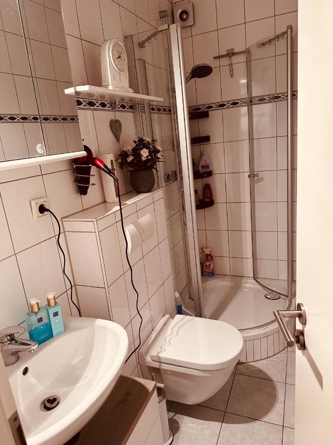 4 Zimmer 11 Personen Wohnung Garten Terrasse Grill 2 Badezimmer Wuppertal Eksteriør billede